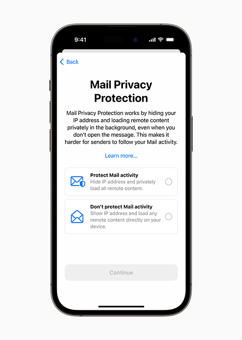 Apple builds on privacy commitment