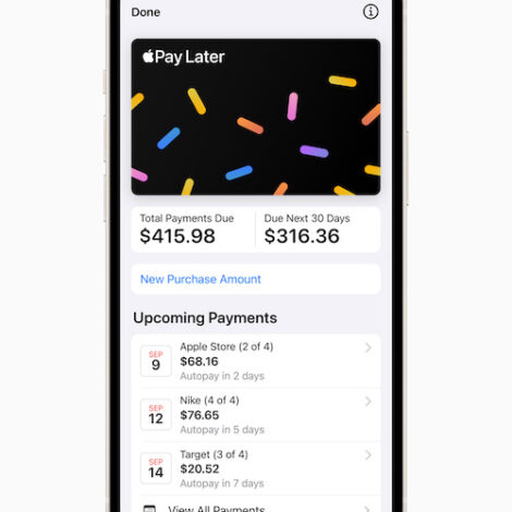 Apple introduces Apple Pay Later to allow consumers to pay for purchases over time