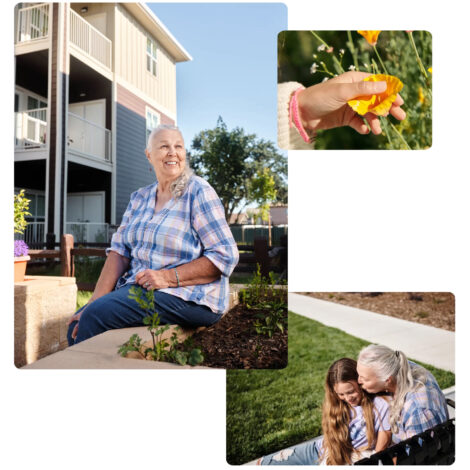 Linda Smith and her husband moved into the Cedar Grove Apartments in Santa Rosa, California, after their home of 28 years was foreclosed upon. The building is one of 22 developments providing affordable housing through the CalHFA Bond Recycling Program.