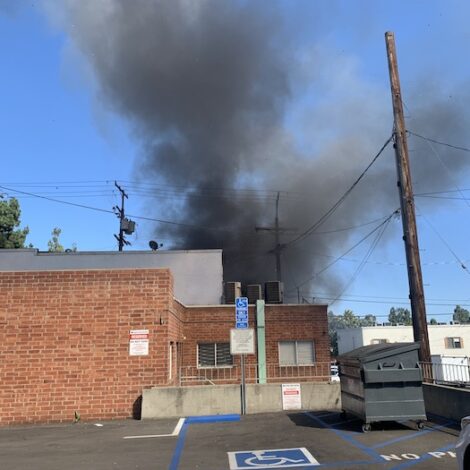 I took this photo at my client's parking lot... this is why the importance of backup and redundant cloud backups are important.