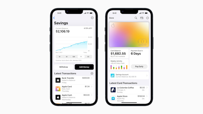 Apple Card’s new high-yield Savings account is now available, offering a 4.15 percent APY!
